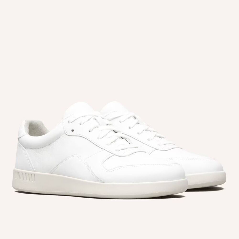 Everlane The ReLeather Court White Sneaker Womens Size 6.5 Mens Size 4.5 Unisex